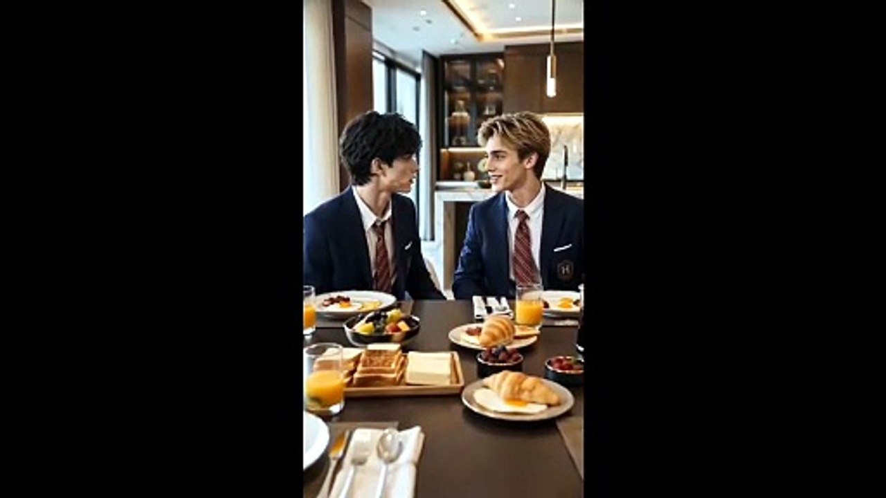 My stepbrother is my crush🌈Ai BL movie