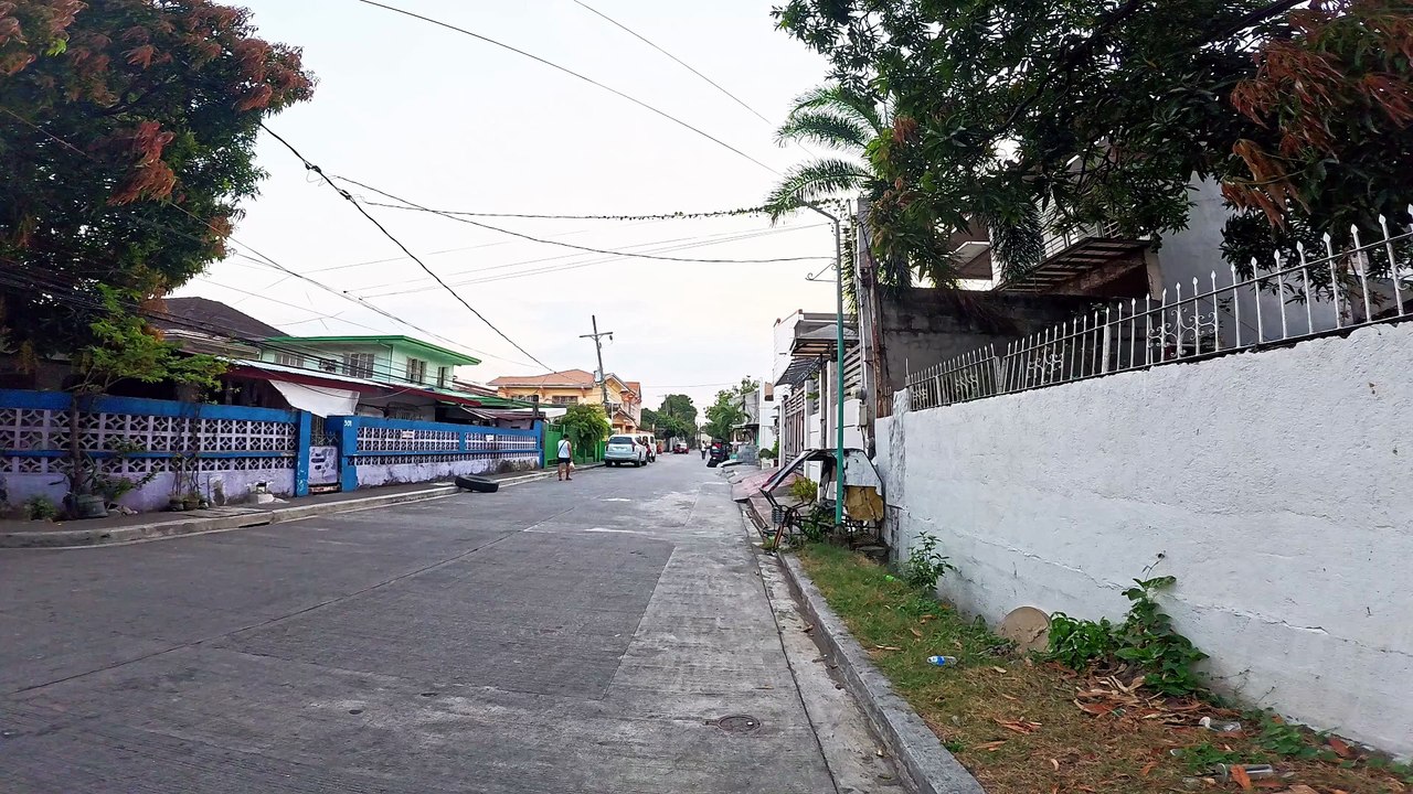 Sunday Street corner Wednesday Street in Barangay Niog I in Bacoor, Cavite in the Philippines