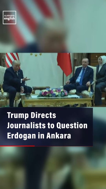 Trump Directs Journalists to Question Erdogan in Ankara