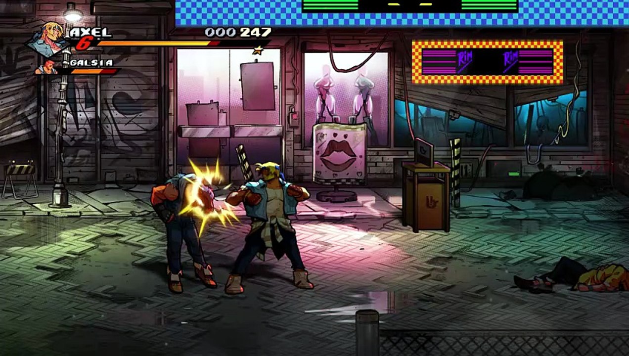 DÖVÜŞ   S0010 - STREETS OF RAGE 4 1080P HD GAMEPLAY