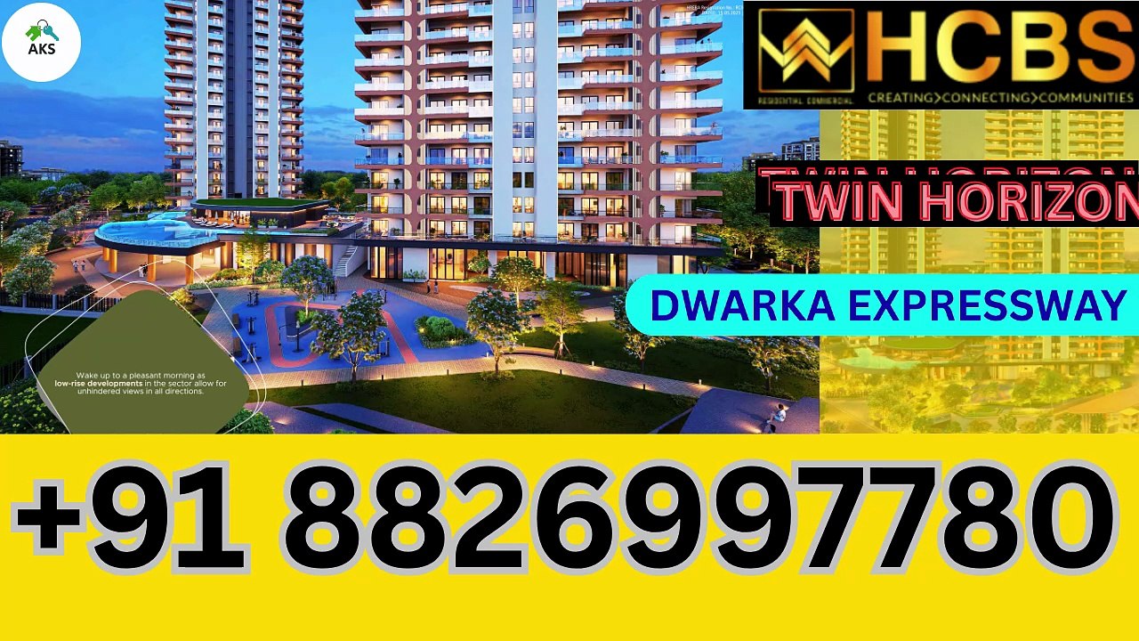 HCBS Twin Horizon 5 BHK 8100 SQFT Penthouse Dwarka Expressway | +91 8826997780