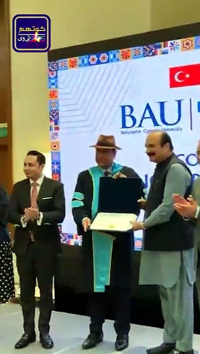 COTHM Founder Mr. Ahmad Shafiq Awarded Honorary Doctorate by Bahçeşehir University (BAU Global)
