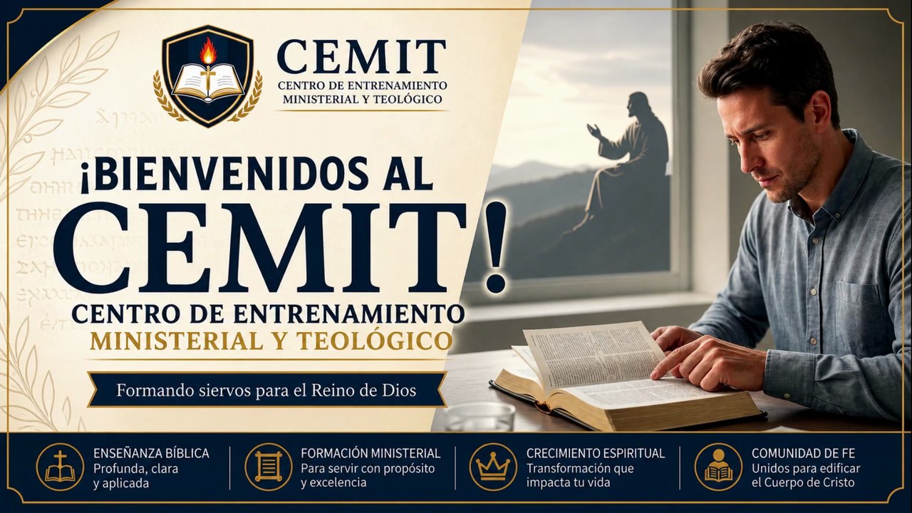 Presentación Oficial de CEMIT | Formación Bíblica y Teológica