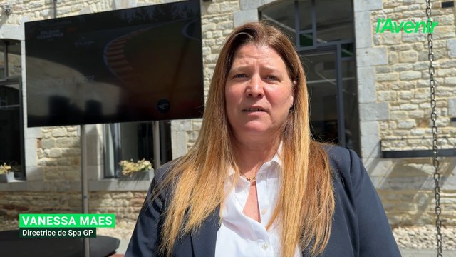 Vanessa Maes, directrice de Spa GP, présente le grand prix de F1 2026 à Spa-Francorchamps