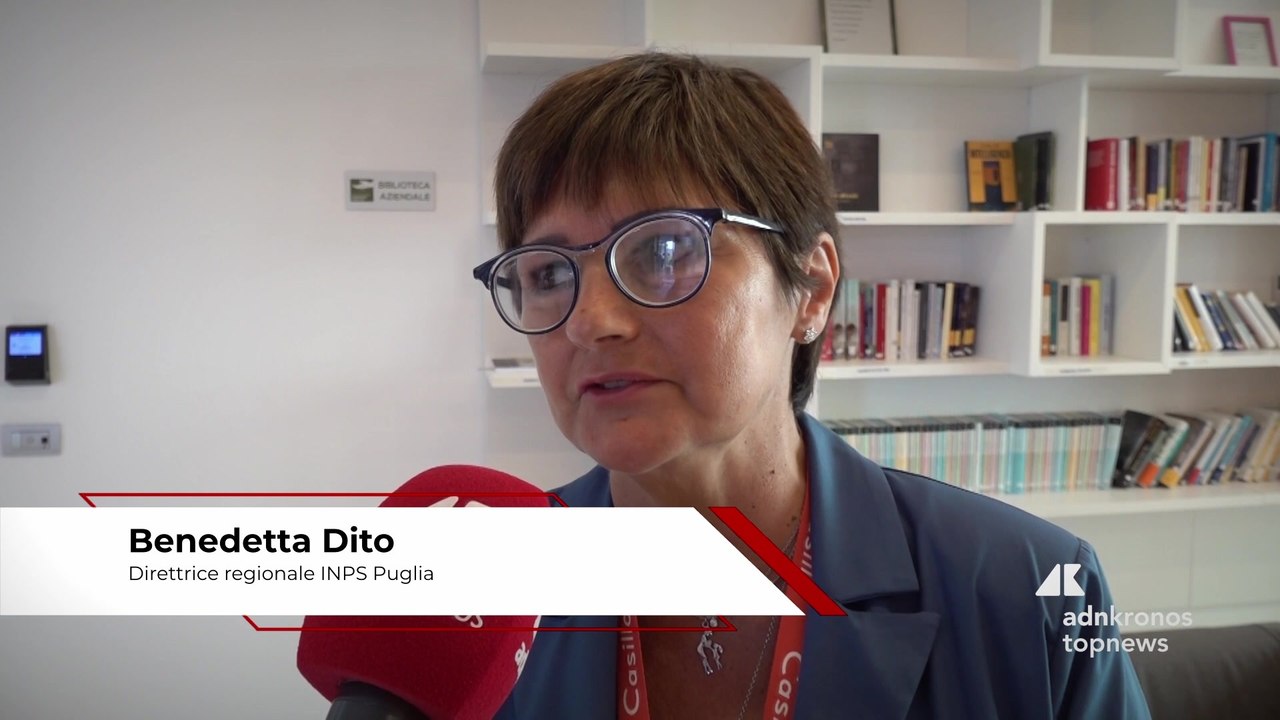 Dito (Inps), dal roadshow Entrate-Inps il focus sui giovani: ?La Puglia pu? diventare un modello con formazione e imprese?