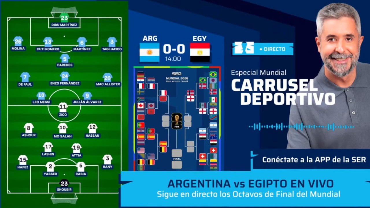 ¡Sorpresa en Atlanta! Gol de Egipto | Argentina 0 - Egipto 1