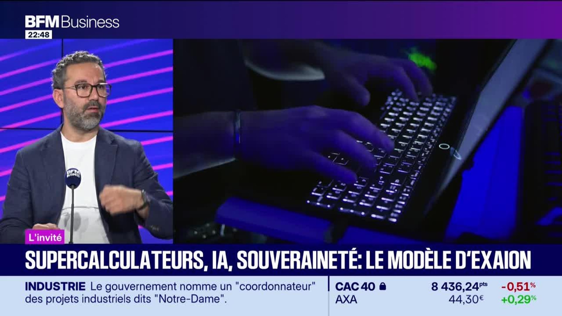 Supercalculateurs, IA, souveraineté : le modèle d'Exaion - 07/07