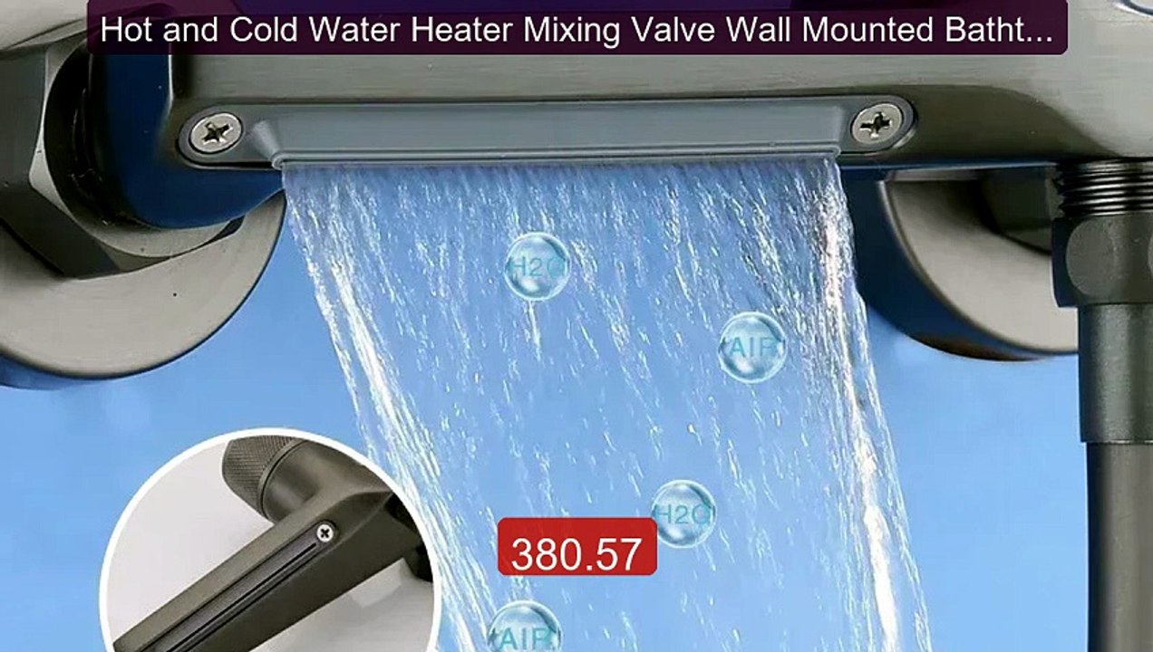 Hot and Cold Water Heater Mixing Valve Wall Mounted Bathtub... -- Top Pick 2026 | Unbeatable Price!