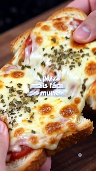 Pizza de Pão deforma  🍕