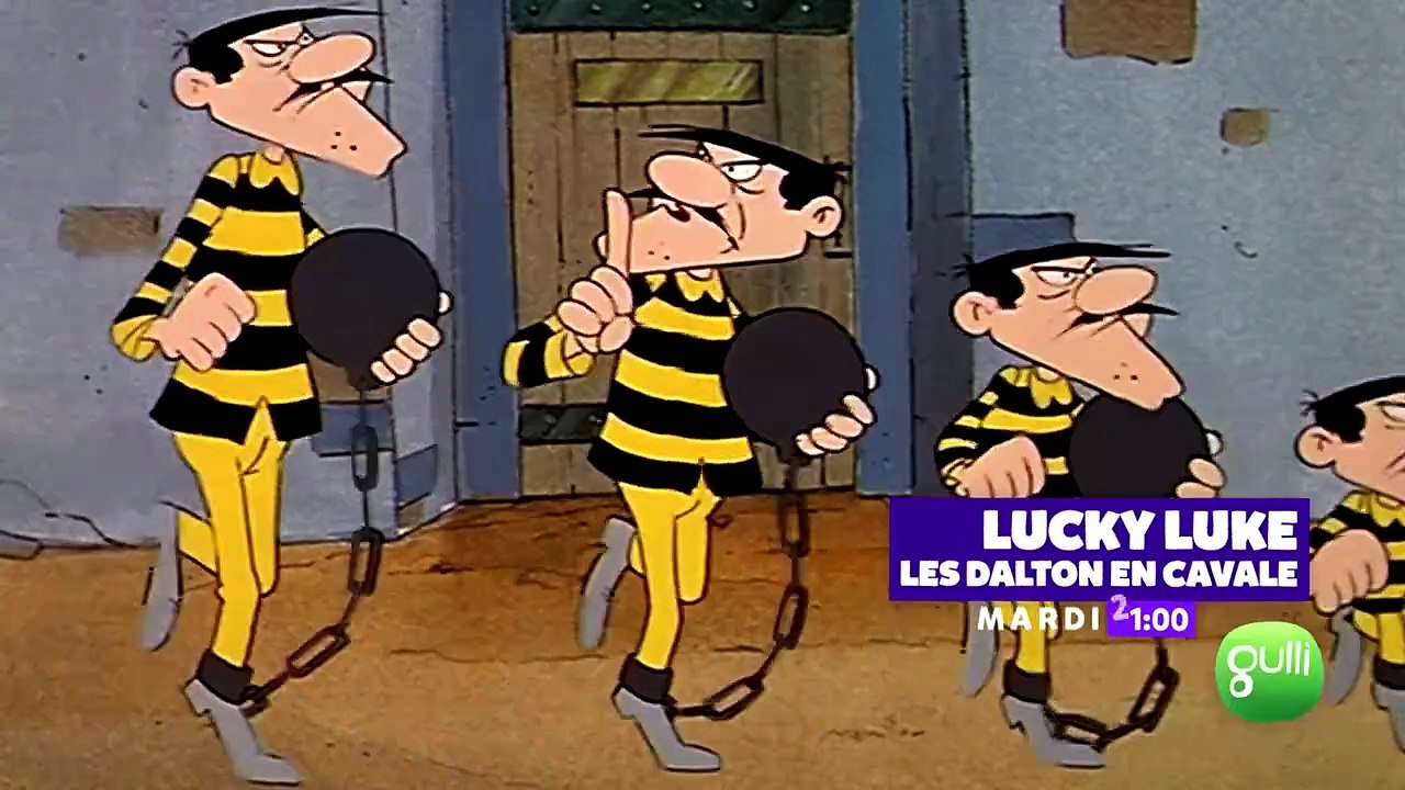 Lucky Luke : les Dalton en cavale