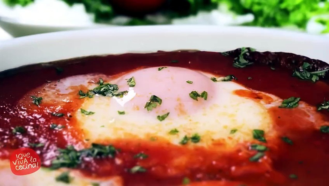 Huevos rancheros. La receta más fácil del mundo… y sabe INCREÍBLE 🤯