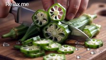 Do you Feel Relax by cutting ladyfingers