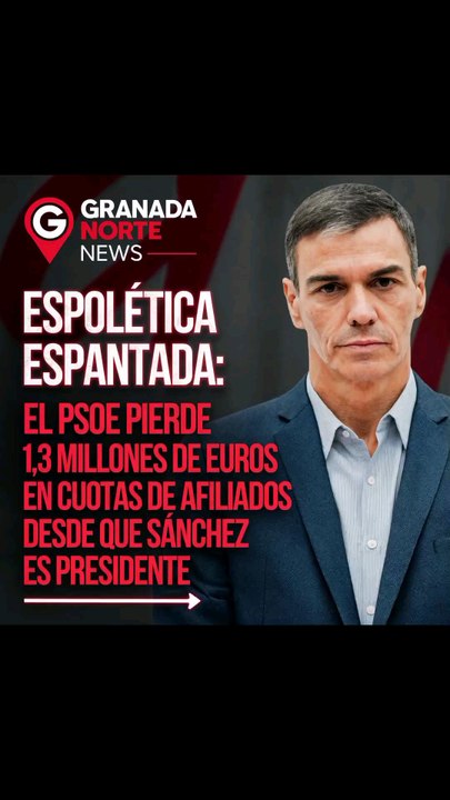 El PSOE reduce sus ingresos por cuotas de afiliados desde la llegada de Pedro Sánchez a la Presidencia