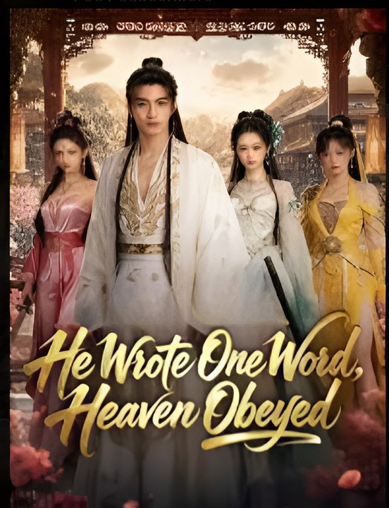 He Wrote One Word Heaven Obeyed