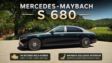 Mercedes-Maybach S 680: Manufaktur-Lackierung & Luxus pur