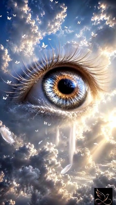 Floating Celestial Eye | Surreal Fantasy Cinematic 4K