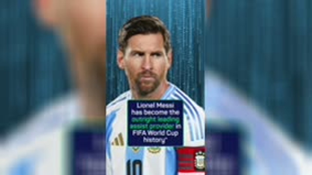 Messi breaks more records at WC 2026