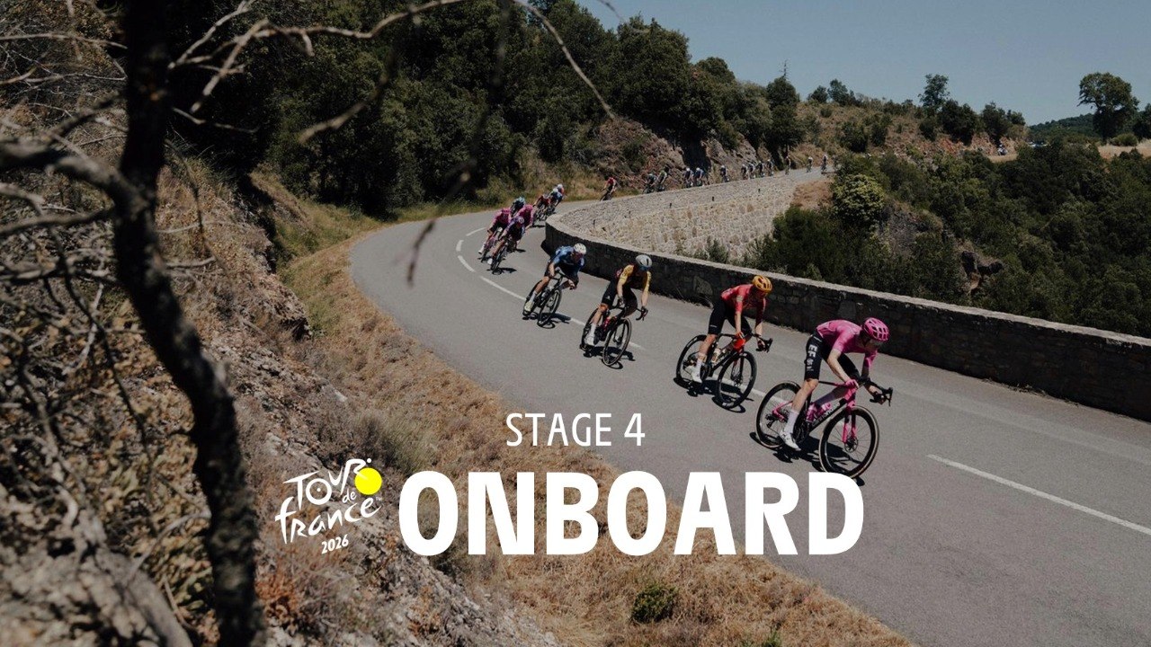 Tour de France 2026 - Stage 4 Onboard camera