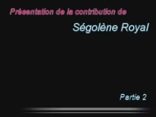 Ségolène Royal discours final contribution partie 4.2