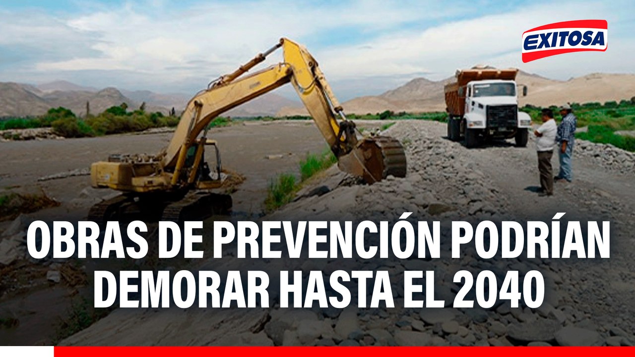 Alerta por Fenómeno El Niño en Perú: Obras de prevención podrían demorar hasta el 2040
