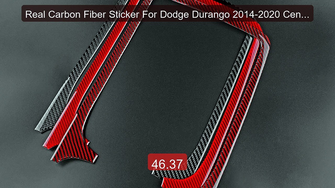 Real Carbon Fiber Sticker For Dodge Durango 2014-2020 Central ... -- Hot Deal 2026 | Limited Offer!