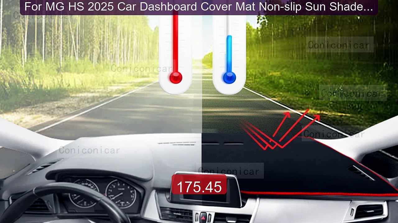 For MG HS 2025 Car Dashboard Cover Mat Non-slip Sun Shade Cushion P... -- Top Rated 2026 | Buy Now!
