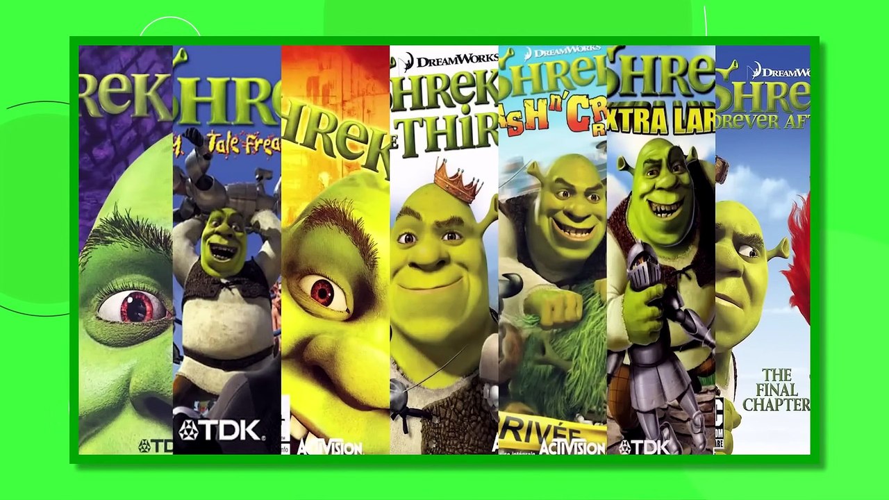 Tous les médias SHREK classés du pire au meilleur ! (Tier List)