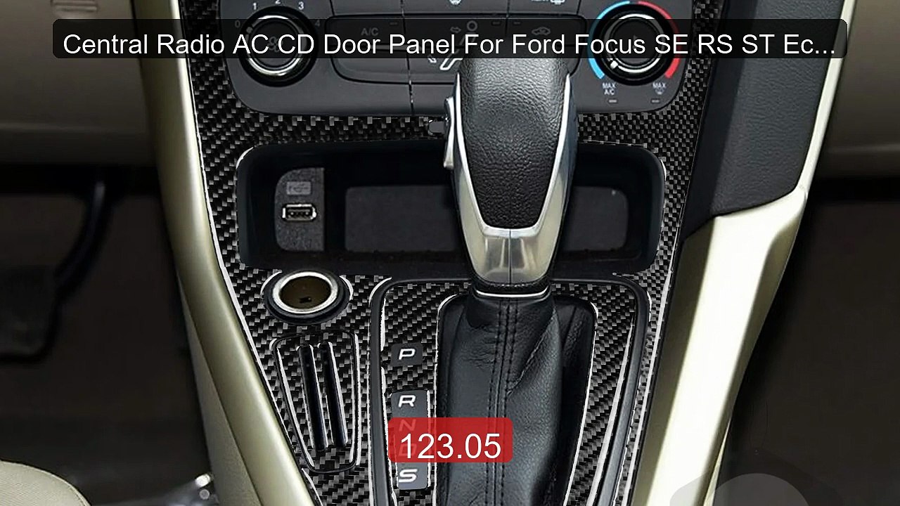 Central Radio AC CD Door Panel For Ford Focus SE RS ST Ecoboos... -- Hot Deal 2026 | Limited Offer!
