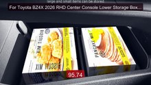 For Toyota BZ4X 2026 RHD Center Console Lower Storage Box Anti-Slip... -- Top Rated 2026 | Buy Now!