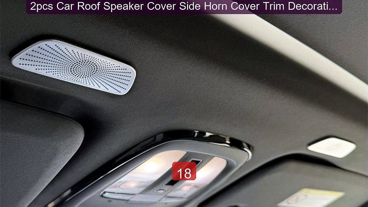 2pcs Car Roof Speaker Cover Side Horn Cover Trim Decoration St... -- Hot Deal 2026 | Limited Offer!