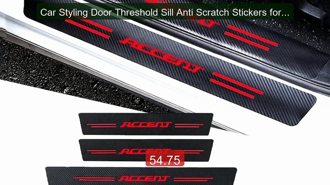 Car Styling Door Threshold Sill Anti Scratch Stickers for Hyun... -- Best Buy 2026 | Great Quality!