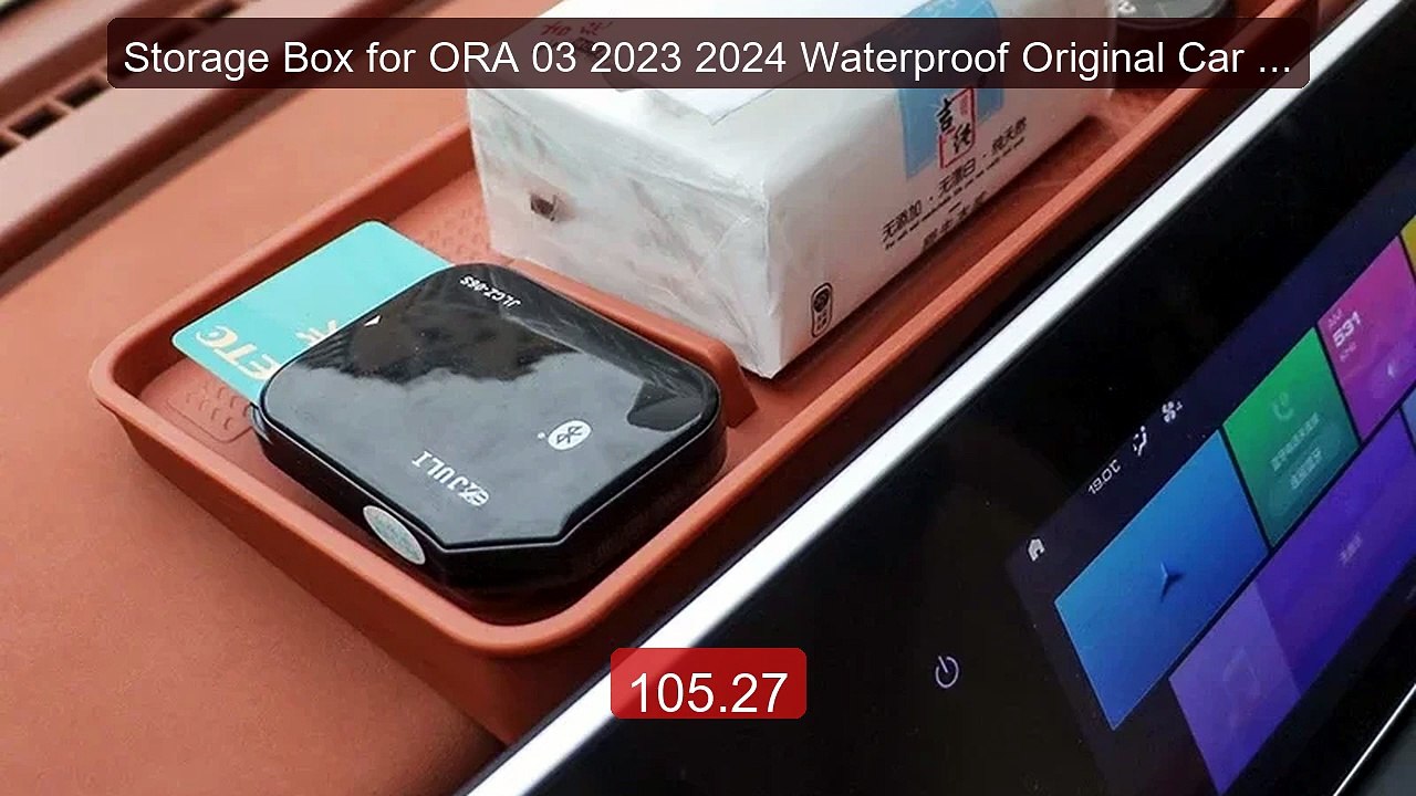Storage Box for ORA 03 2023 2024 Waterproof Original Car Color... -- Hot Deal 2026 | Limited Offer!
