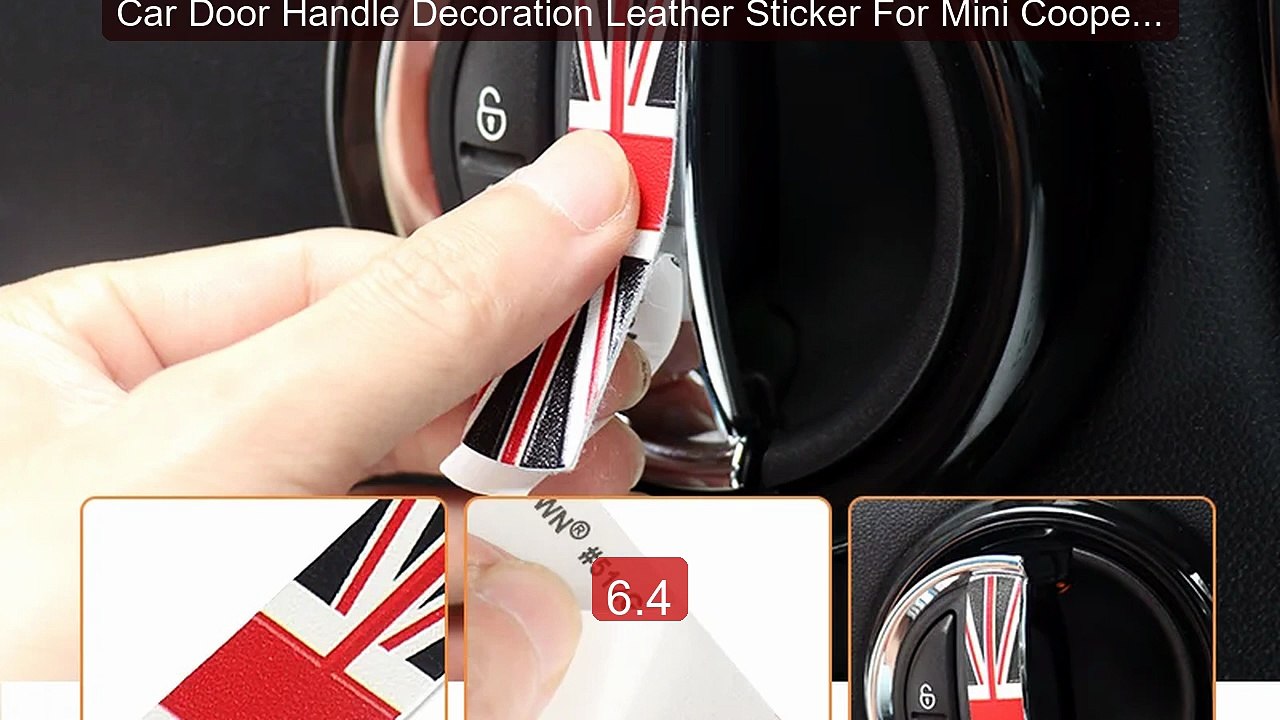 Car Door Handle Decoration Leather Sticker For Mini Cooper JCW F56 ... -- Top Rated 2026 | Buy Now!