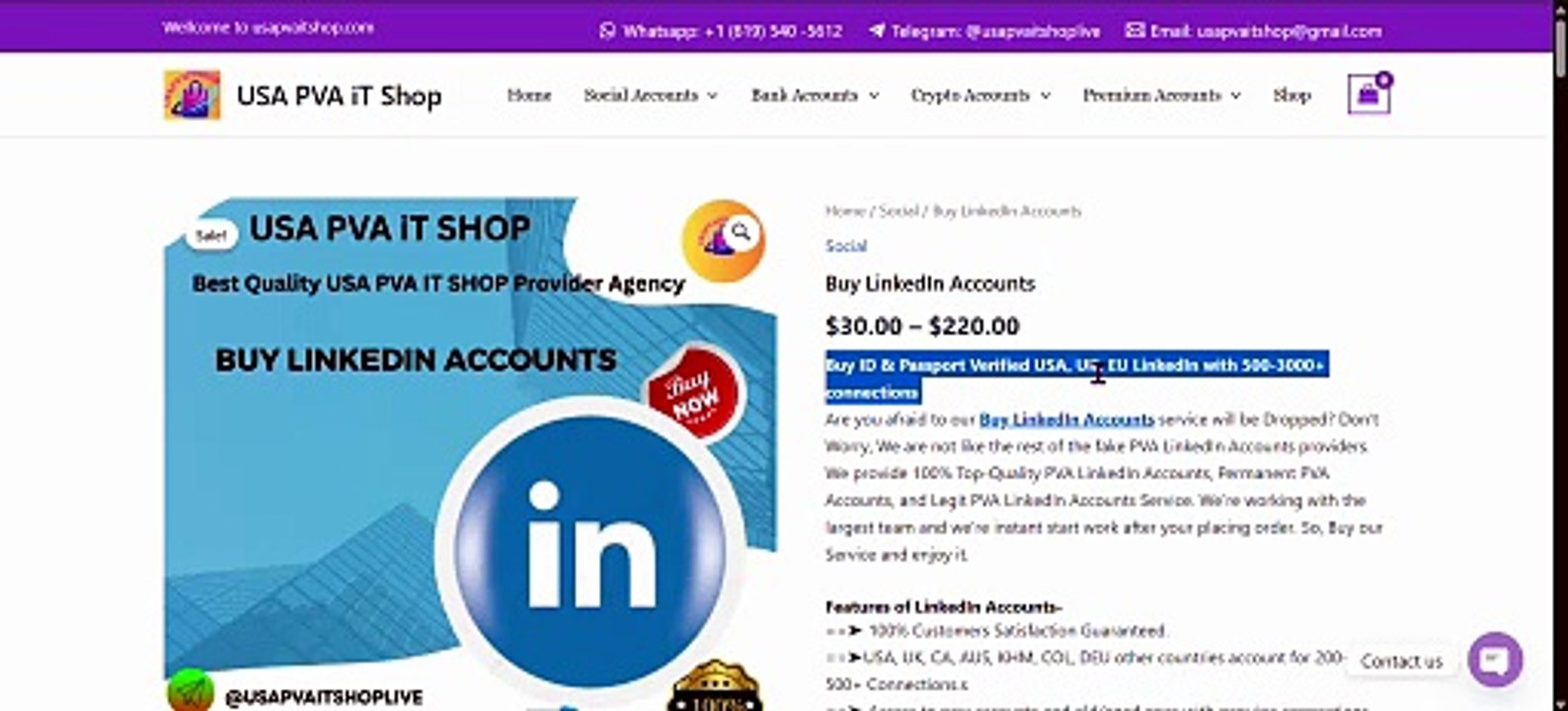 How And Where To Buy LinkedIn Accounts? New 2025 ...