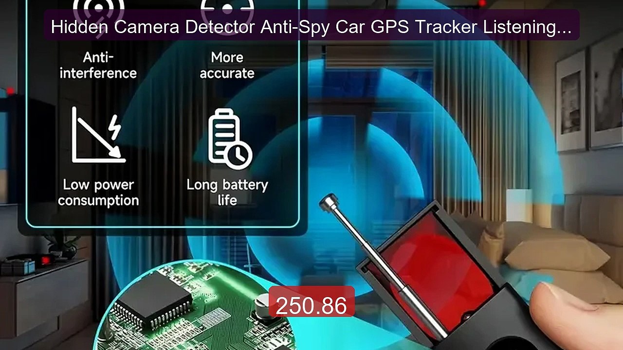 Hidden Camera Detector Anti-Spy Car GPS Tracker...