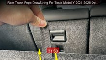 Rear Trunk Rope DrawString For Tesla Model Y 2021-2026 Open Tail B... -- Best Deal 2026 | Shop Now!