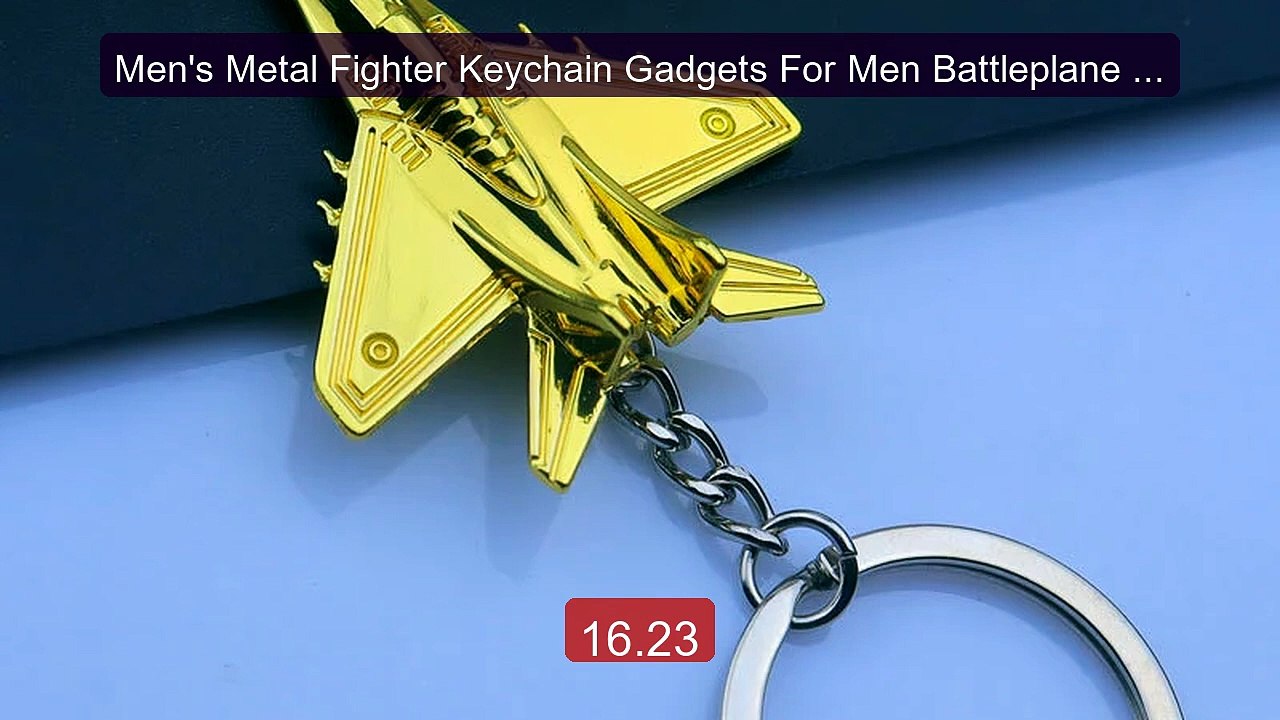 Men's Metal Fighter Keychain Gadgets For Men Battleplane Key C... -- Best Buy 2026 | Great Quality!