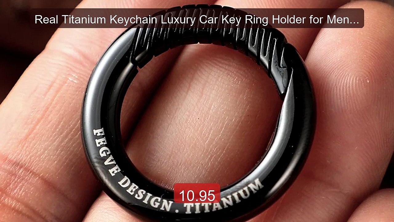 Real Titanium Keychain Luxury Car Key Ring Holder for Men Women Lig... -- Top Rated 2026 | Buy Now!