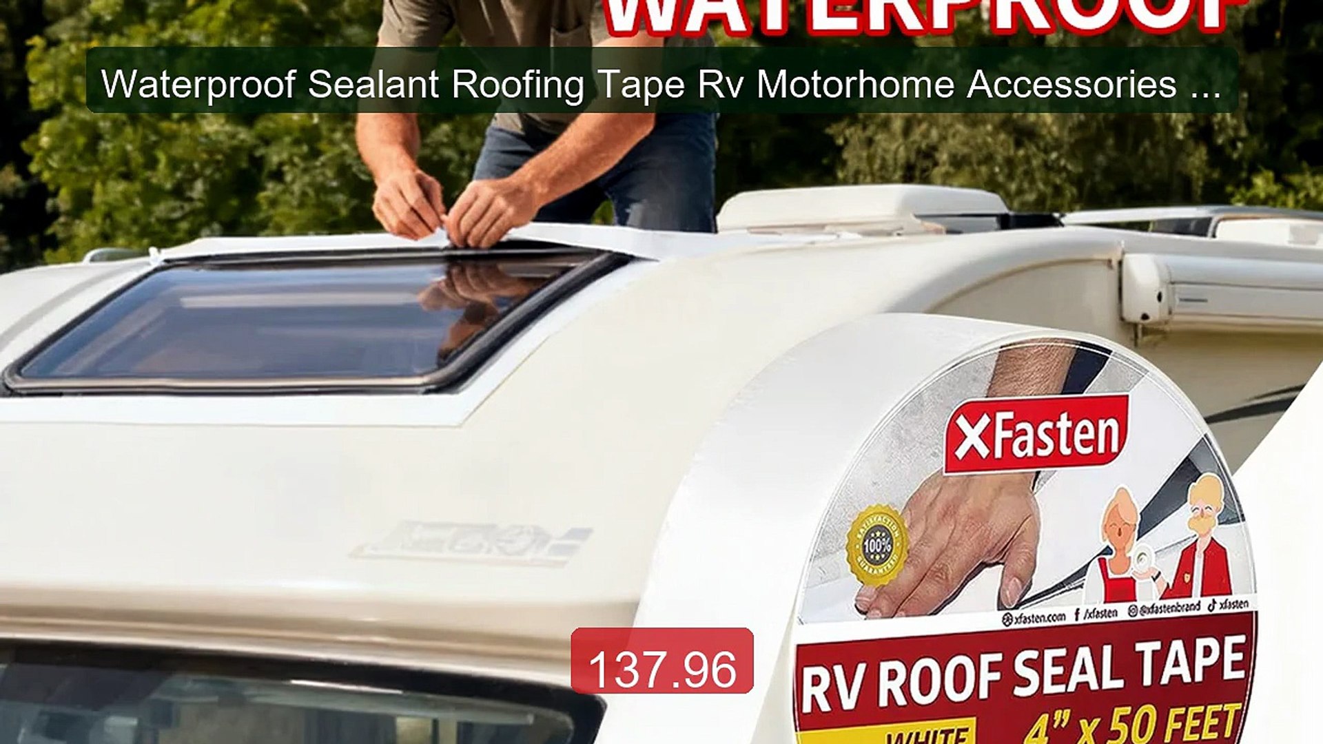 ⁣Waterproof Sealant Roofing Tape Rv Motorhome Accessories Camping C... -- Best Deal 2026 | Shop Now!