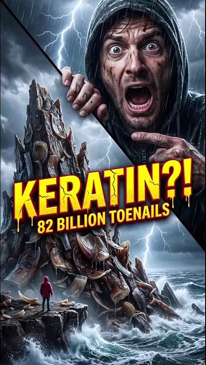😱 Keratin Island?! 82 Billion Toenails Erupt!!
