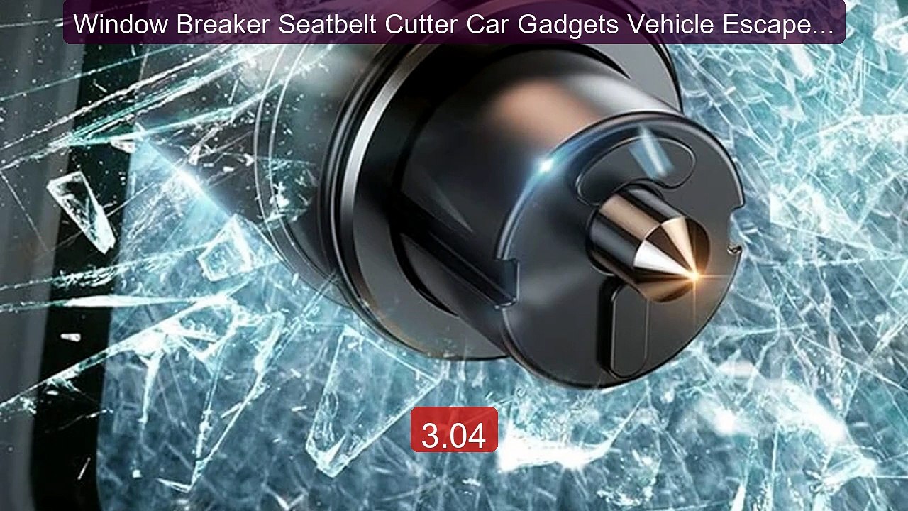 Window Breaker Seatbelt Cutter Car Gadgets Vehicle Escape T... -- Top Pick 2026 | Unbeatable Price!