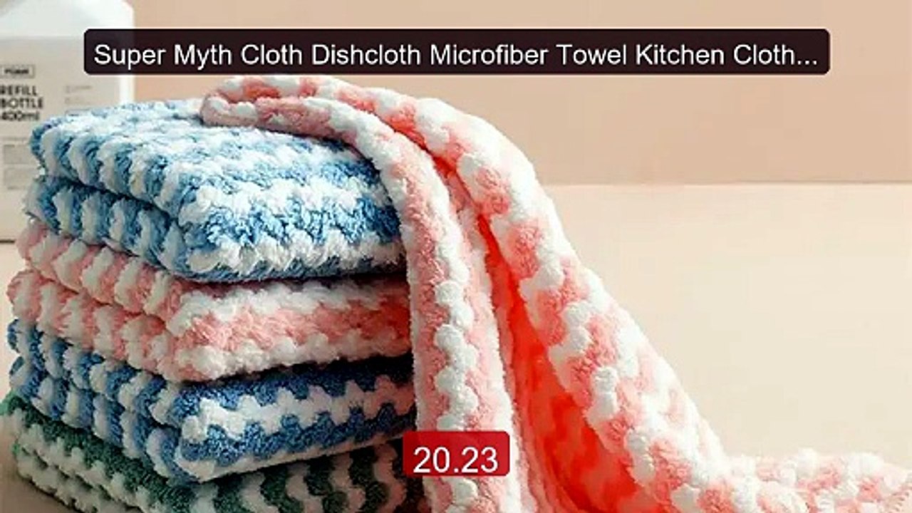 Super Myth Cloth Dishcloth Microfiber Towel Kitchen Cloths Use... -- Best Buy 2026 | Great Quality!