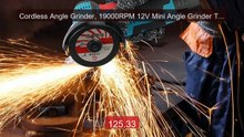 Cordless Angle Grinder, 19000RPM 12V Mini Angle Grinder Tool with 1... -- Top Rated 2026 | Buy Now!
