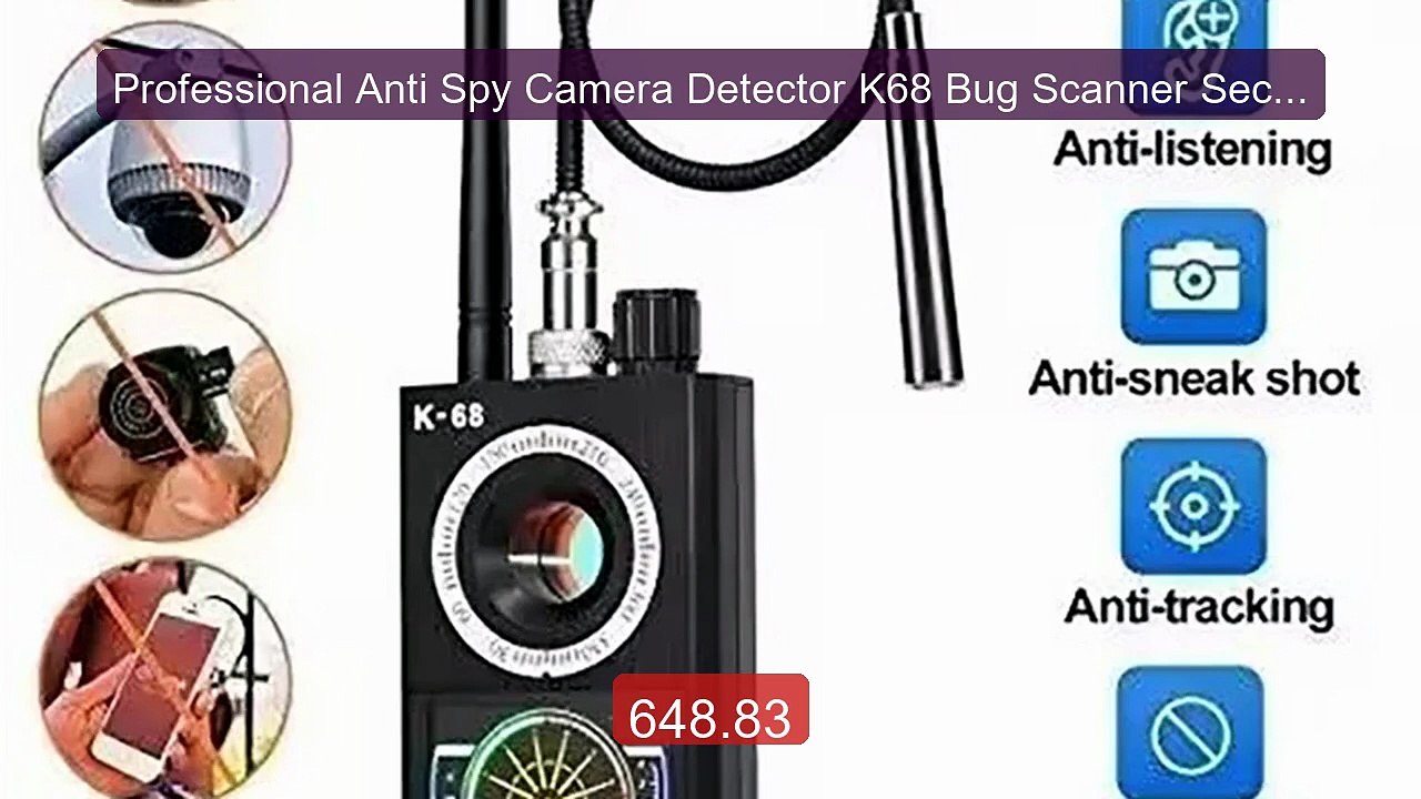 Professional Anti Spy Camera Detector K68 Bug Scanner Security Pro... -- Best Deal 2026 | Shop Now!