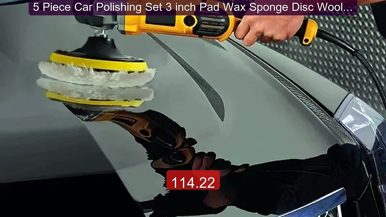 5 Piece Car Polishing Set 3 inch Pad Wax Sponge Disc Wool Wheel Ca... -- Best Deal 2026 | Shop Now!