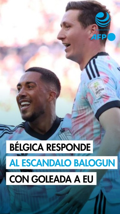 Bélgica responde al escándalo Balogun con goleada a EU