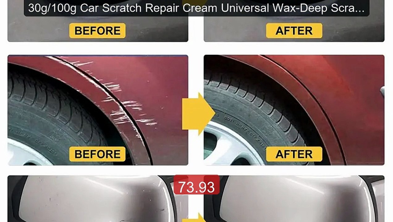 30g/100g Car Scratch Repair Cream Universal Wax-Deep Scratch R... -- Hot Deal 2026 | Limited Offer!