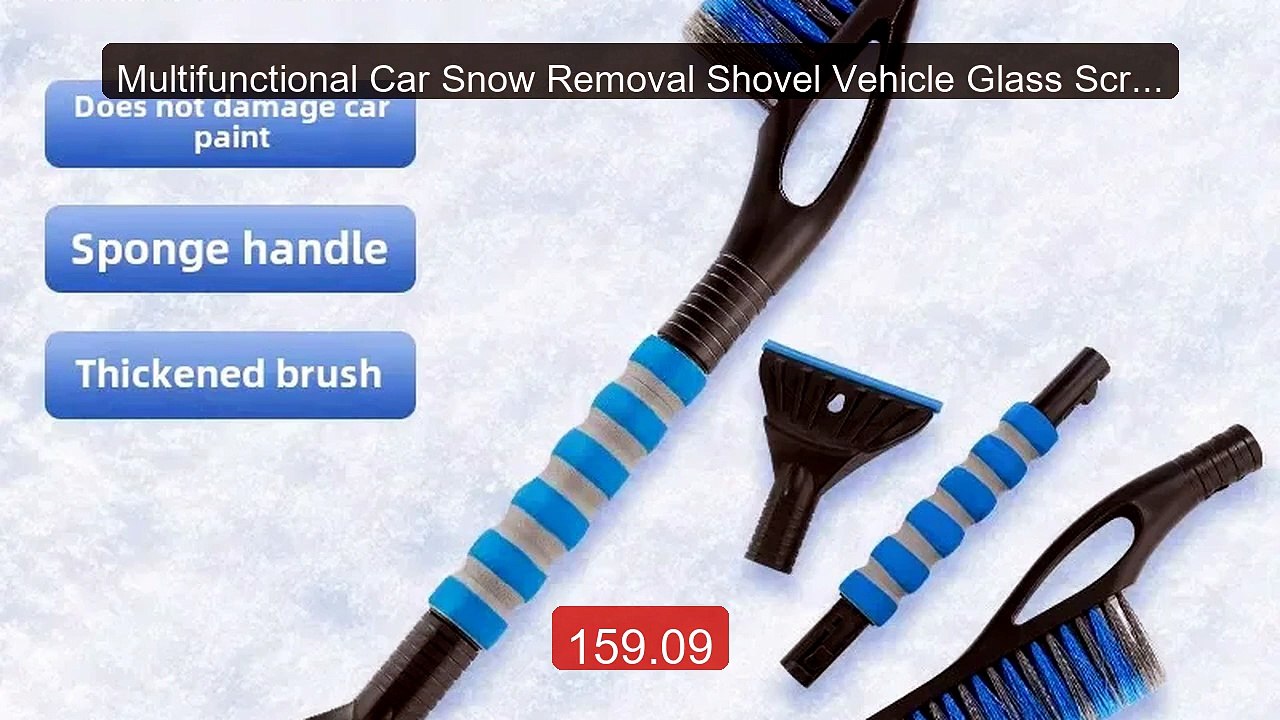 Multifunctional Car Snow Removal Shovel Vehicle Glass Scraper ... -- Best Buy 2026 | Great Quality!