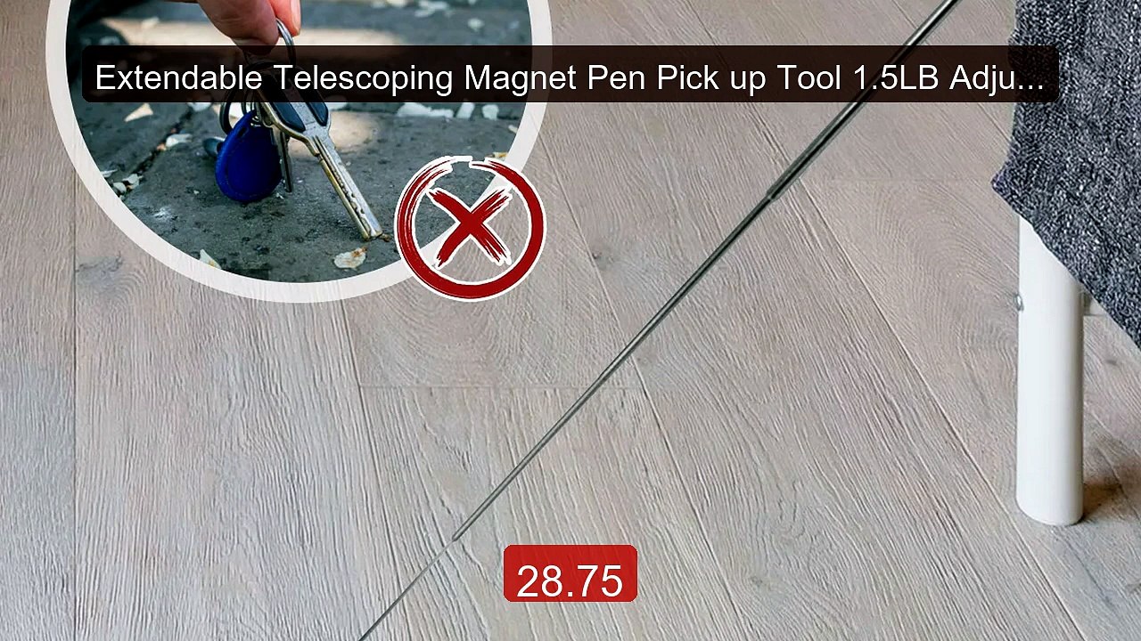 Extendable Telescoping Magnet Pen Pick up Tool 1.5LB Adjustab... -- Amazing Value 2026 | Must Have!
