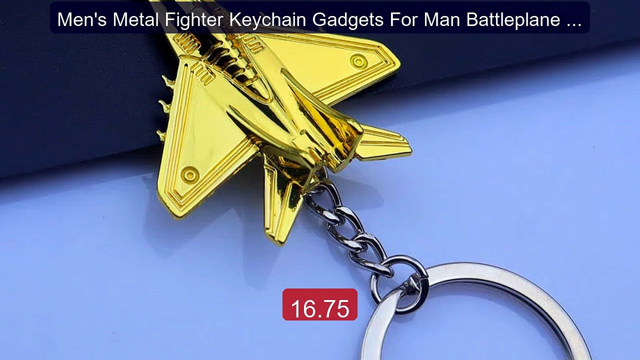 Men's Metal Fighter Keychain Gadgets For Man Battleplane Key ... -- Amazing Value 2026 | Must Have!